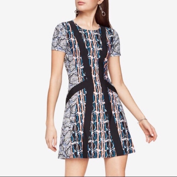 BCBGMaxAzria Aleah Paisley Print Dress LIKE NEW - Size XS - Picture 1 of 8